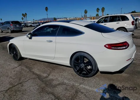 2017 Mercedes-Benz C 300 из США, поврежденный, VIN WDDWJ4JB0HF486824